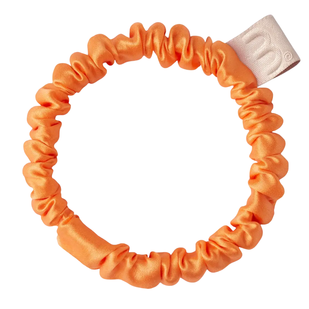 MON MOU Silk Slim Scrunchie Orange - Тонка шовкова резинка (помаранчева) MON MOU Silk Slim Scrunchie Orange - Тонка шовкова резинка (помаранчева)